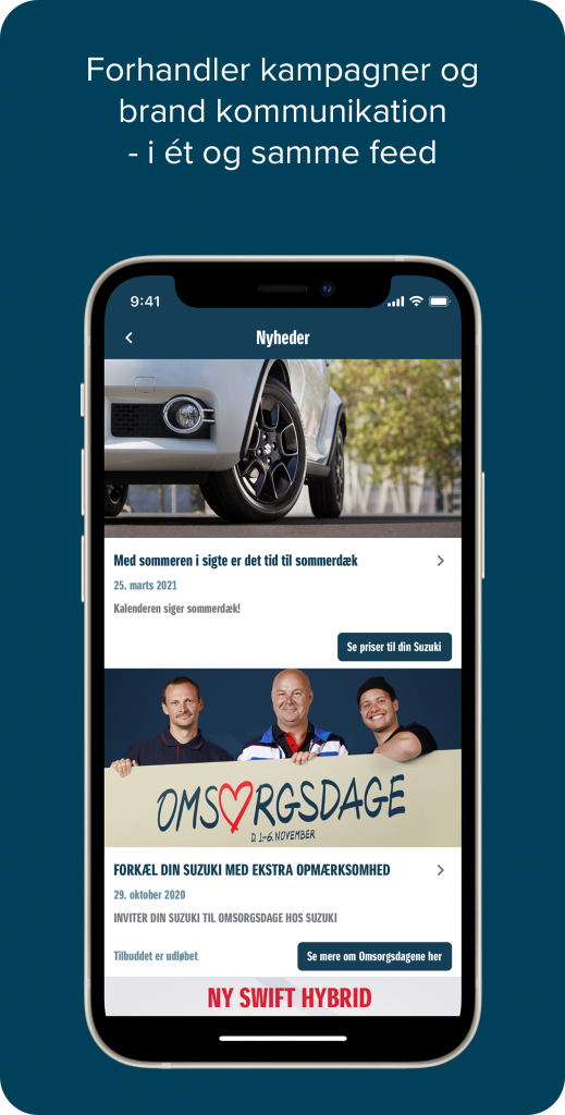 Suzuki - Nyheder app