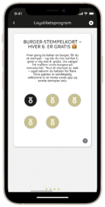 Cafe app Loyalitets program app