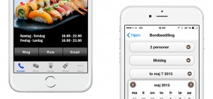Bordbestilling. Bestil bord fra mobilen. Bordreservation gjort nemmere med apps