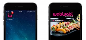 Restaurant App'en designes så den passer til din restaurants visuelle identitet