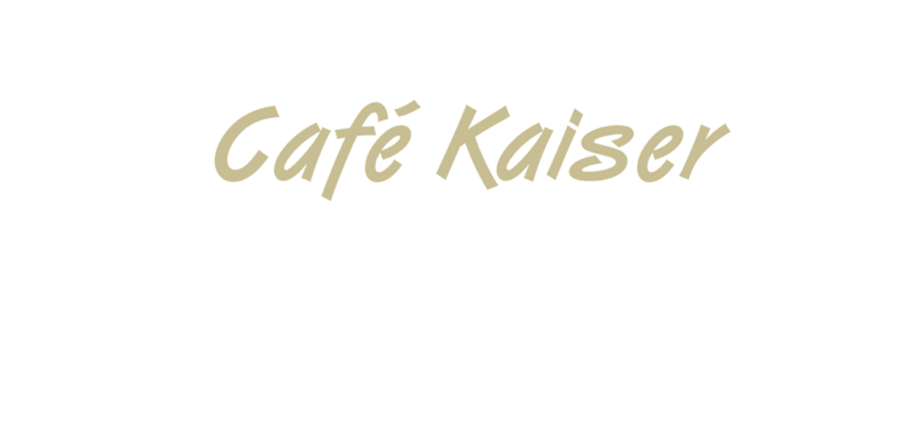 Café app - Café kaiser