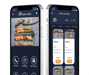forside_online_bestilling_Restaurant_app